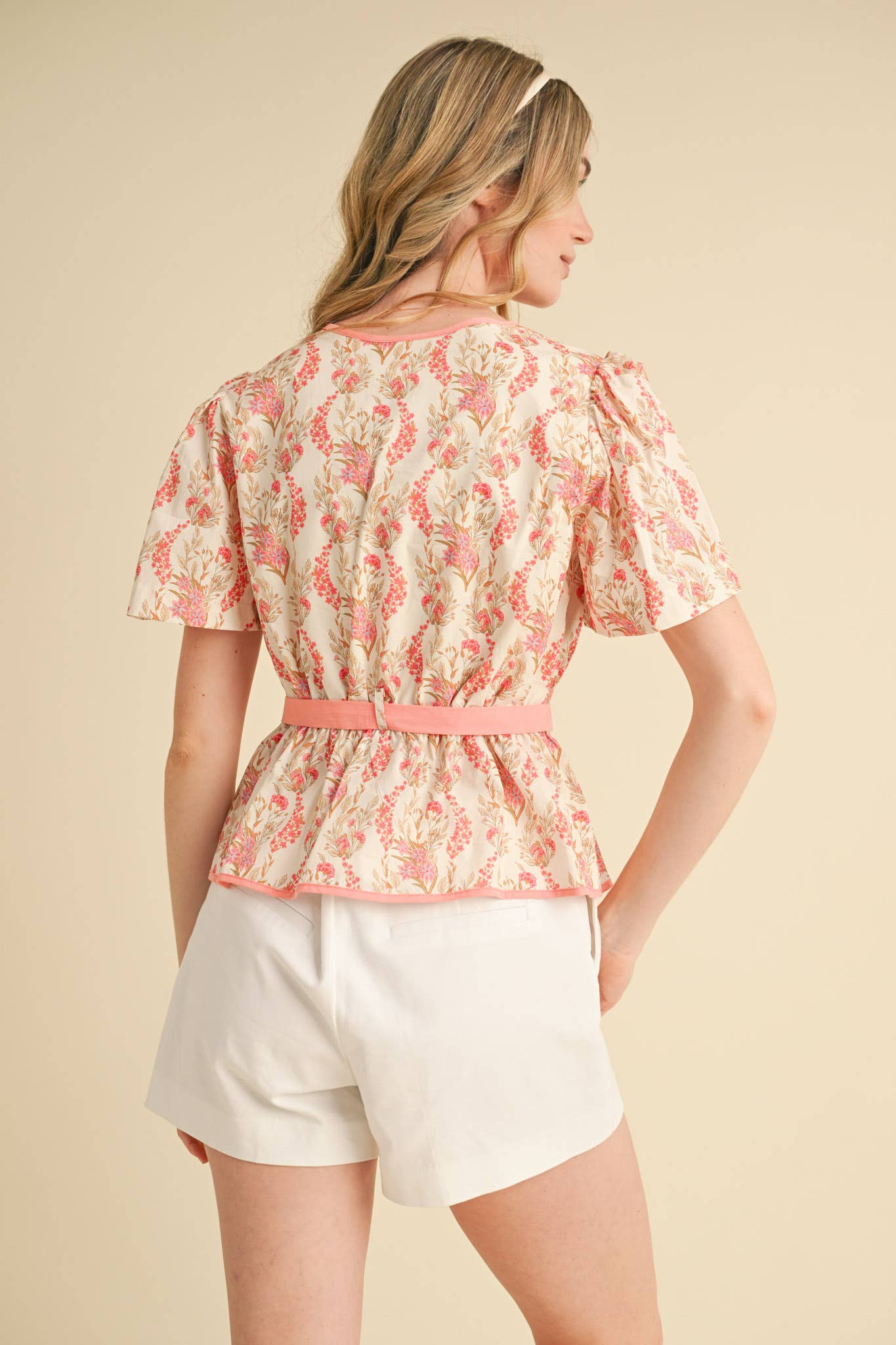 Bell Floral Top