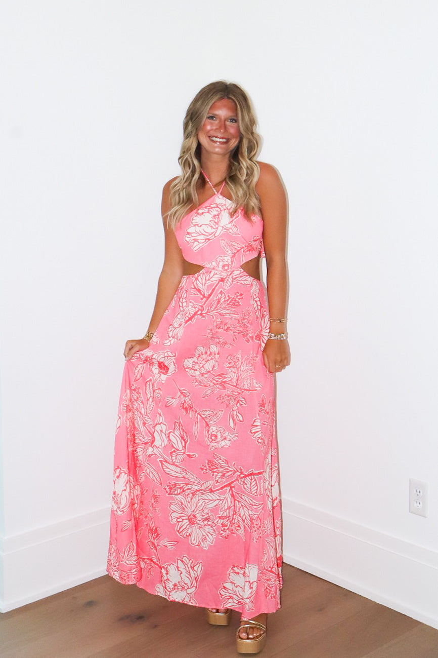 Gracie Halter Maxi Dress