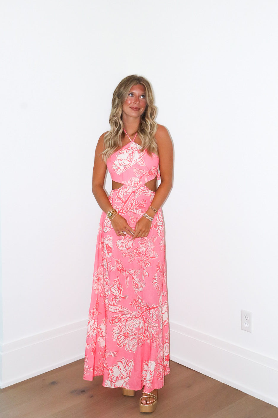 Gracie Halter Maxi Dress